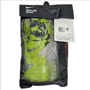Nike GK Grip3 Soccer Goalie Gloves Size‎ 8 Volt Green Black HQ0256-702 New